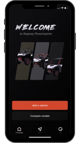 Segway app. Lägg till fordon.