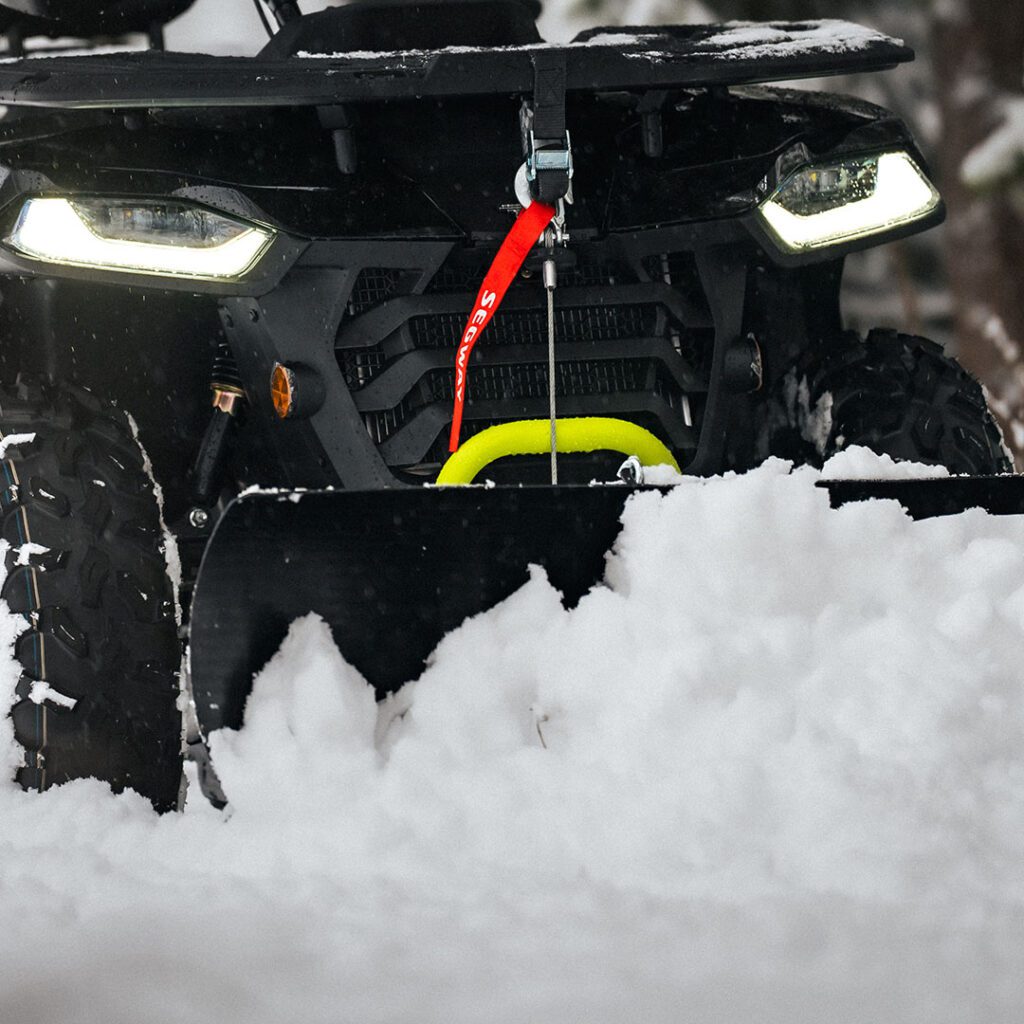 Segway AT5 med snöplog