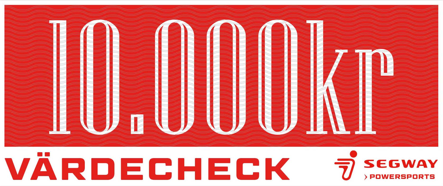 Värdecheck 10.000:-