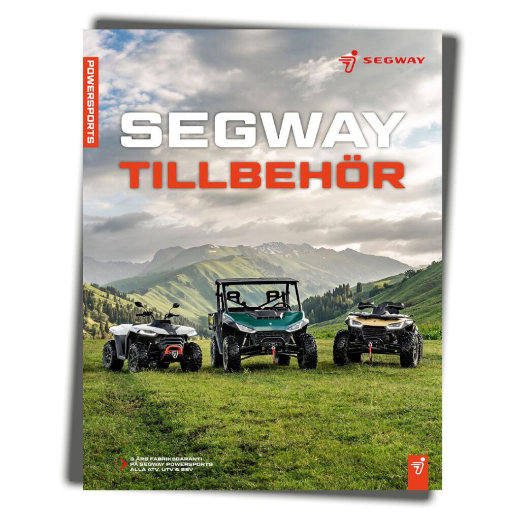Tillbehör till Segway ATV, UTV och SSV, original- och universaltillbehör.